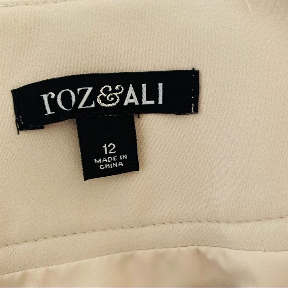 NWT Tan Roz & Ali Skirt Size 12 - Picture 2 of 3